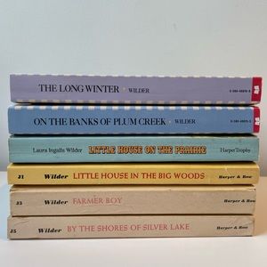 Small little house on the Prairie books